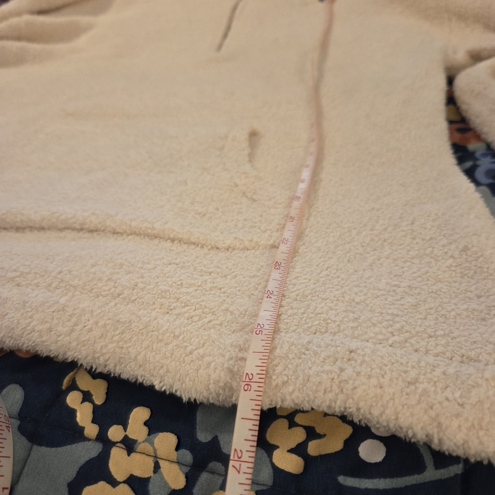 LOFT Beige Quarter Zip-Up Sweater - Picture 5 of 9